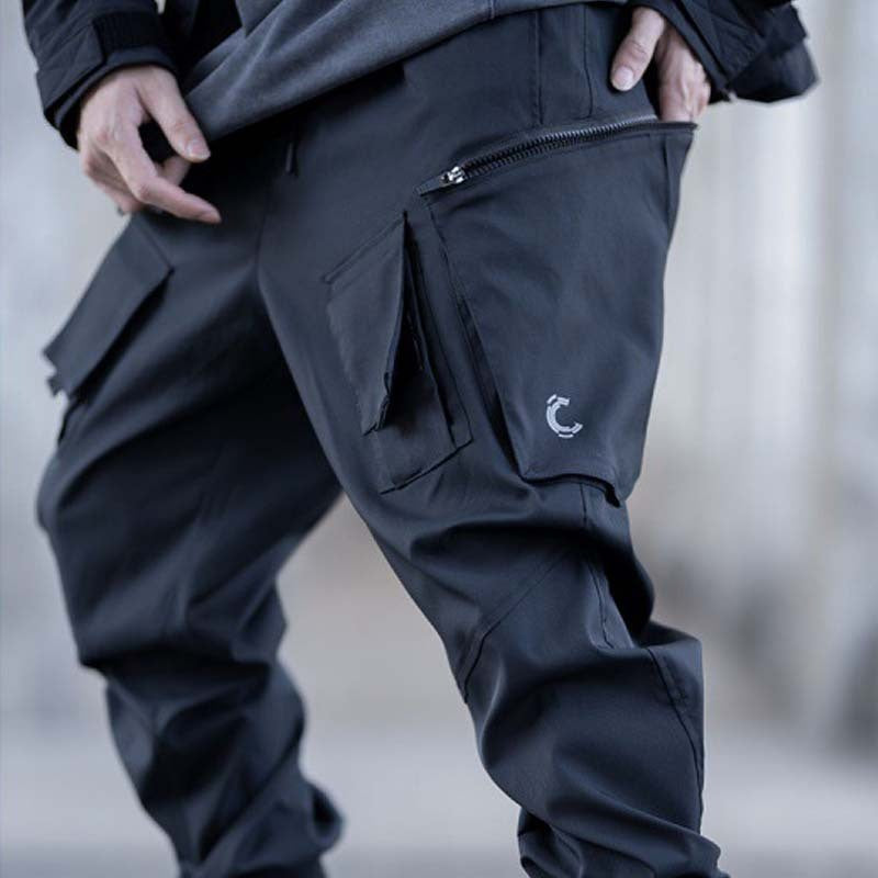 Fashion Autumn And Winter Loose-Fitting Tooling Casual Trousers