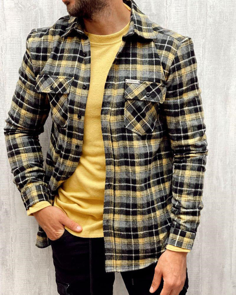 Men’s Color Matching 3D Digital Printed T-shirt - 220557 / S