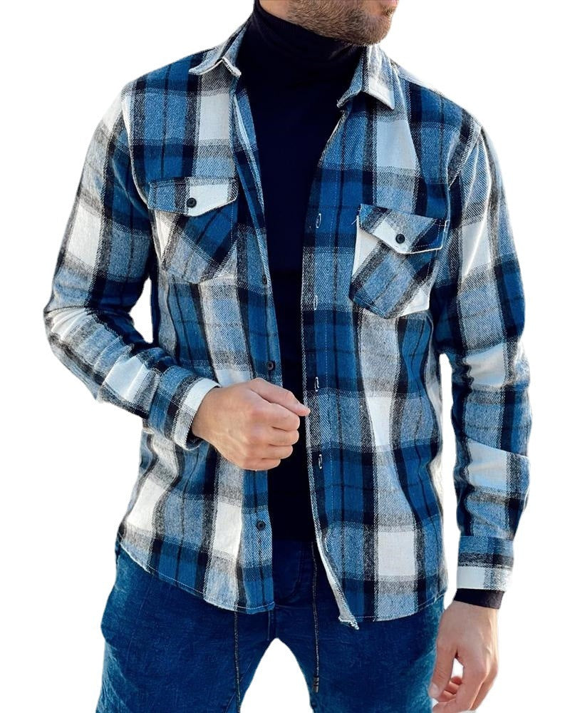 Men’s Color Matching 3D Digital Printed T-shirt - 220551 / S