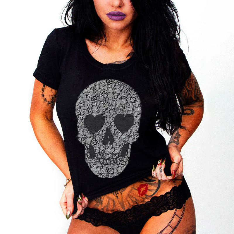 Women’s Street Short-sleeved Sports T-shirt Top - OFSZY00051 / S