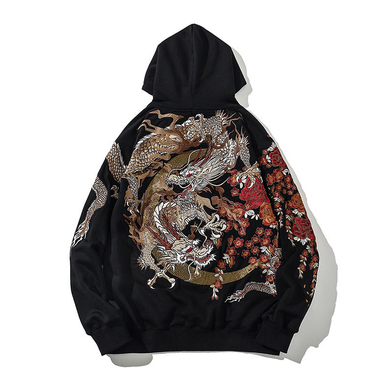 Youth Fashion Individualized Hoodie Autumn - Black / S