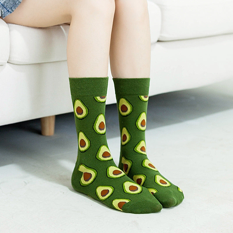 Men’s And Women’s Fashion Animal Jacquard Socks