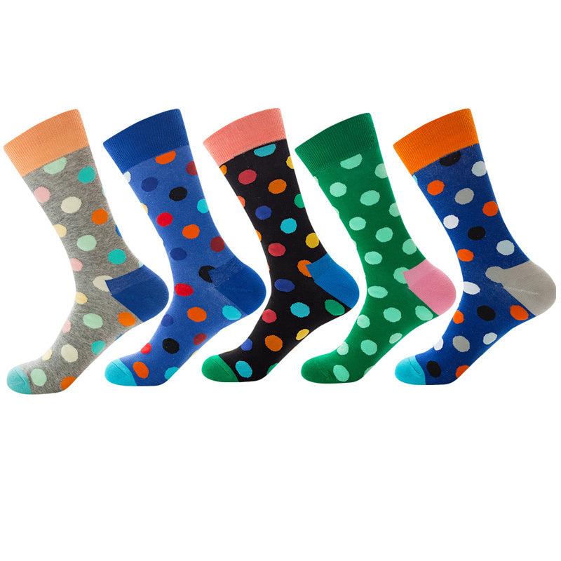 Men’s And Women’s Fashion Animal Jacquard Socks - AF083 / One size / 5Pair
