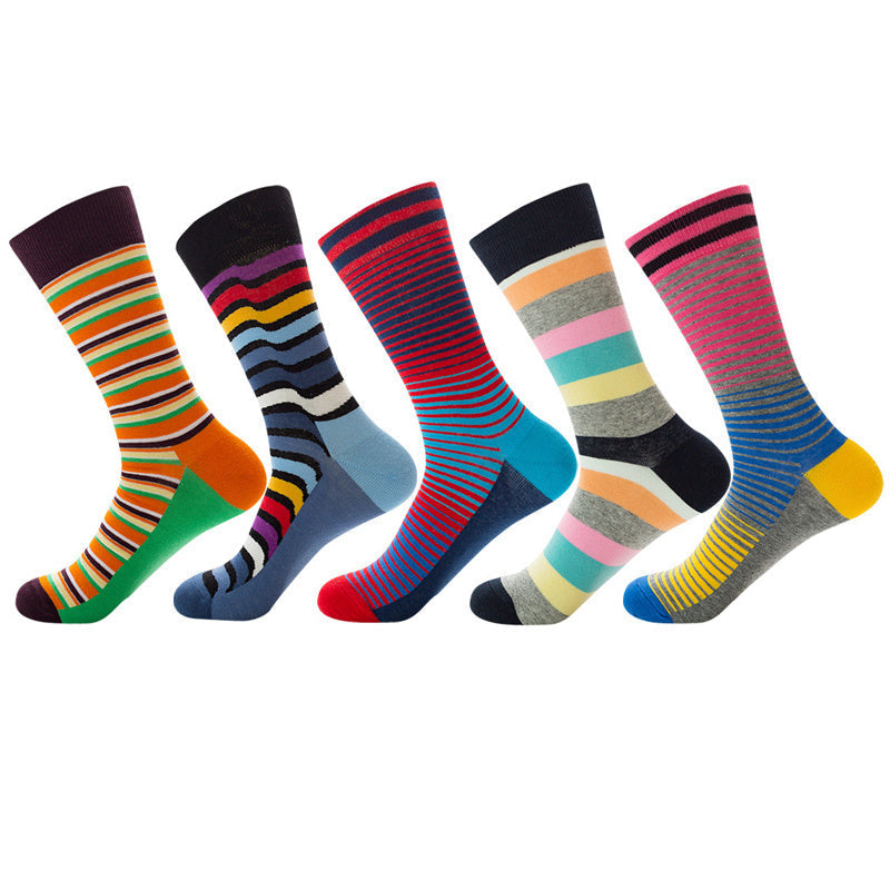 Men’s And Women’s Fashion Animal Jacquard Socks - AF086 / One size / 5Pair
