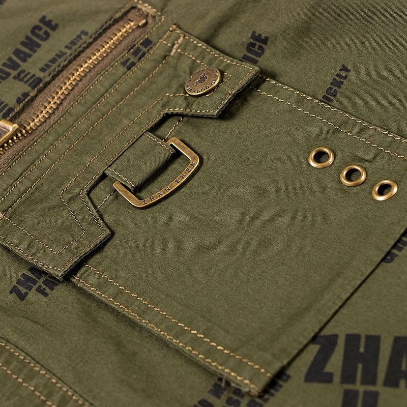 Men’s casual military shirt