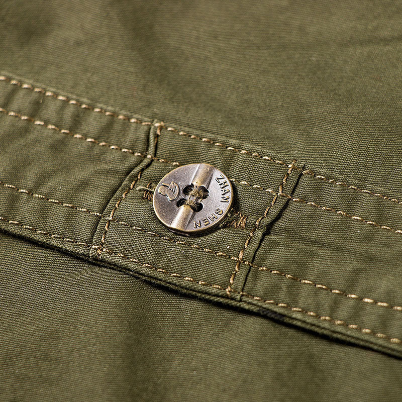 Men’s casual military shirt