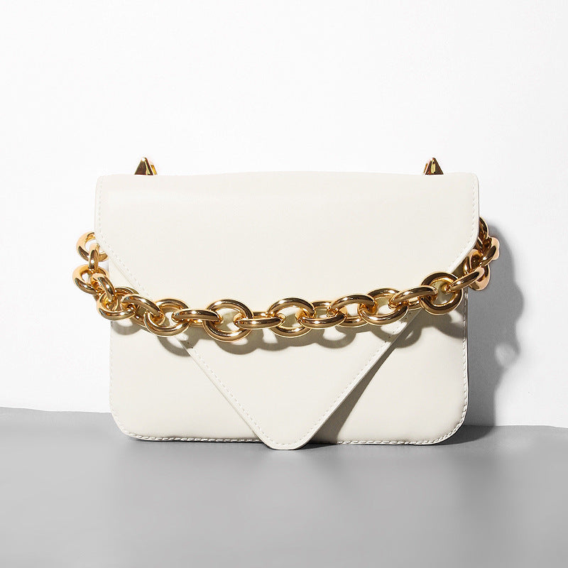 Urban Chain Bag Luxury Fashion Global Style - White / S