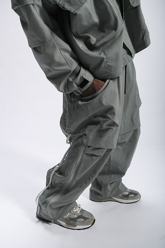 Multi-Pocket Tactical Casual Loose Windproof Cargo Pants
