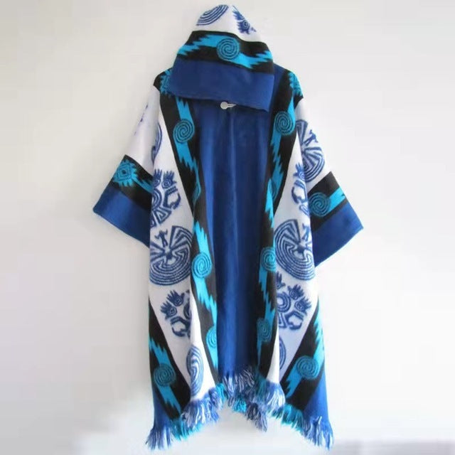 Vintage Ethnic Print Jumper Men’s Hoodie - 3 Style / S