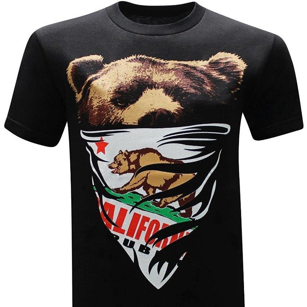 Spring And Summer New Men’s Short Sleeved Print