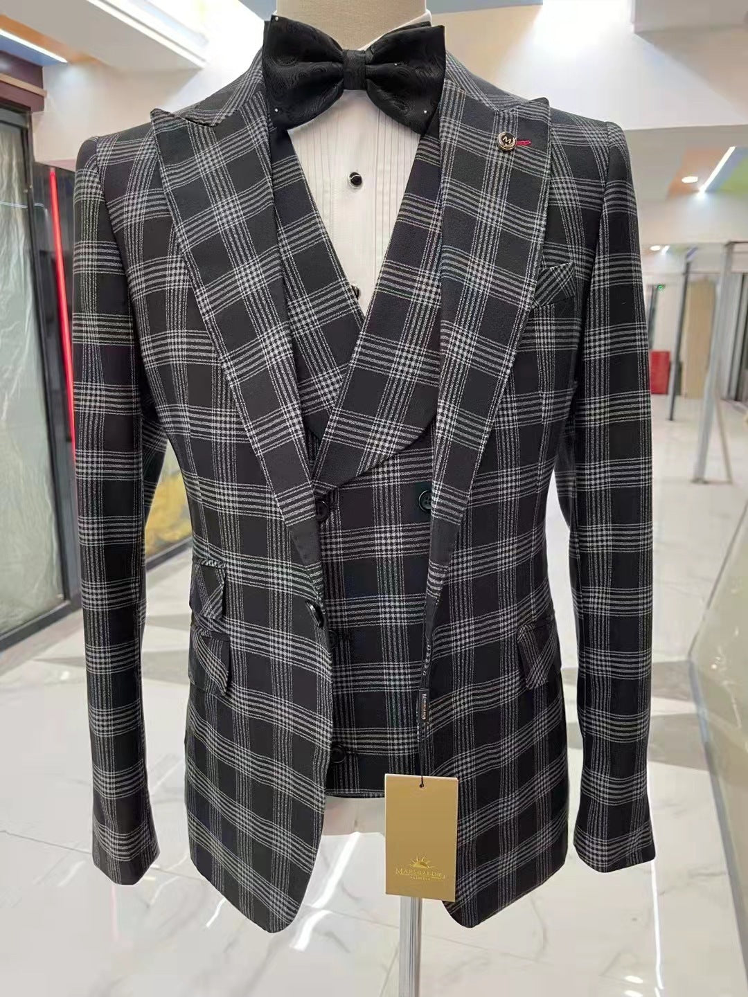 Wedding Formal Suit Three-piece Suit - Color 01 / 44