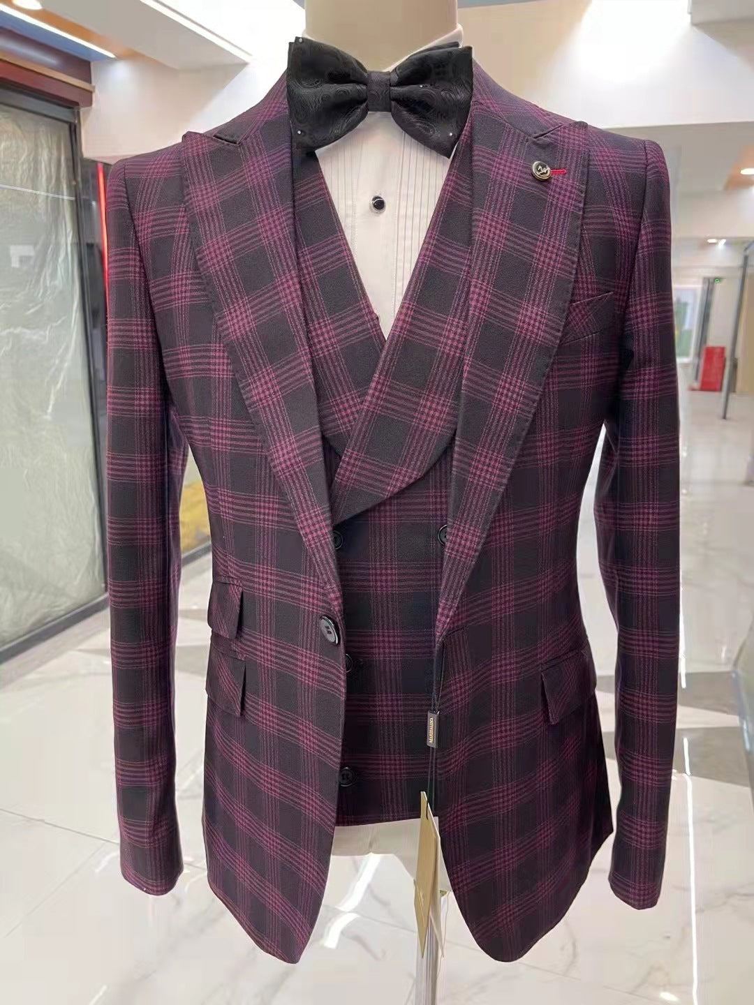 Wedding Formal Suit Three-piece Suit - Color 02 / 44