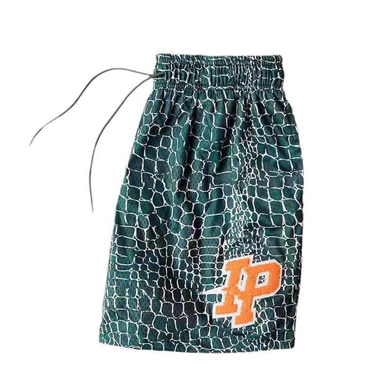 Men’s Sports Quick-drying Cropped Shorts Casual Basketball Running
