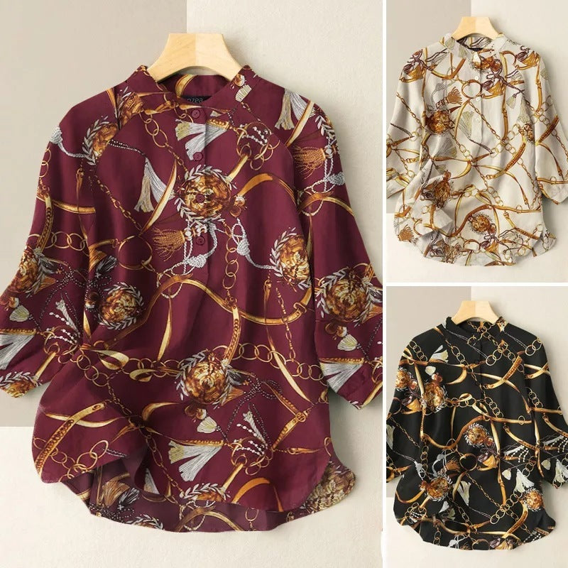 Women’s Casual Loose Printed Shirt