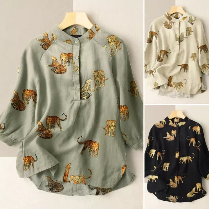 Women’s Casual Loose Printed Shirt