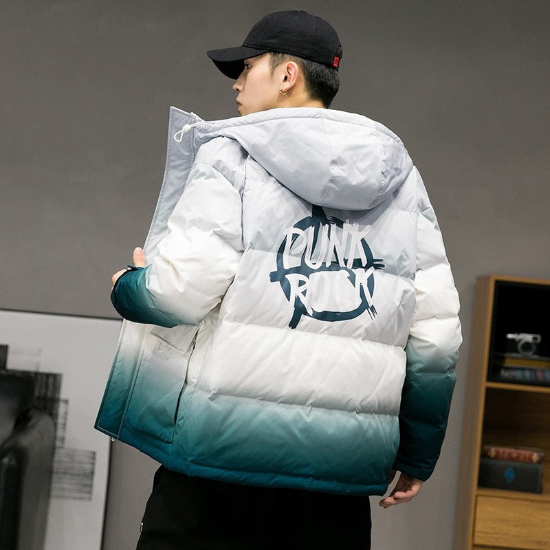 Winter new trendy brand down jacket men’s casual