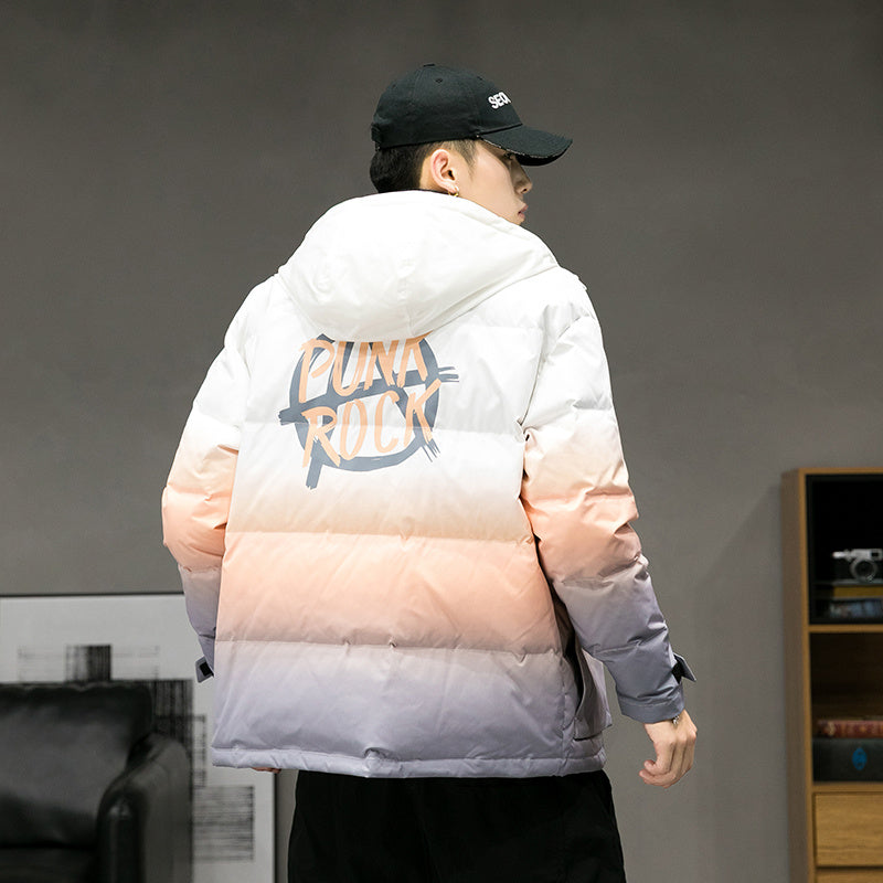 Winter new trendy brand down jacket men’s casual