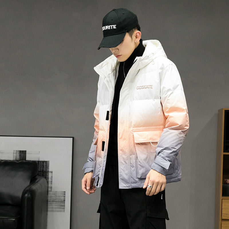 Winter new trendy brand down jacket men’s casual
