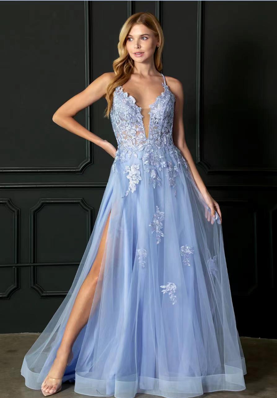 Women Evening Dresses Suspender Dance Dress Long - Image 4 / 2