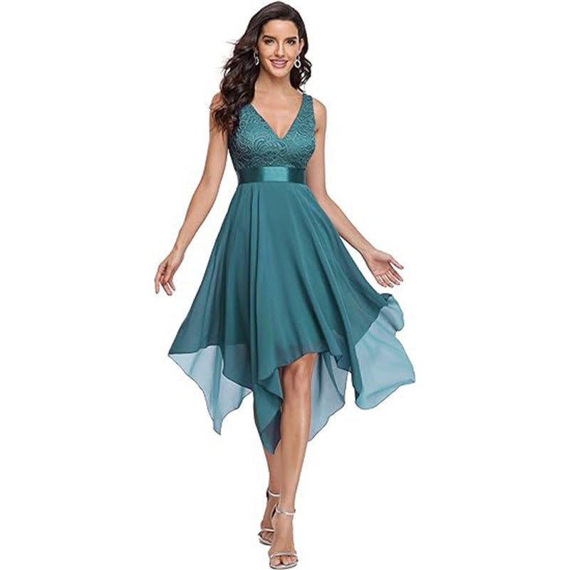 Women’s Lace Chiffon Cocktail Ball Gown - Style2 / US Size 2