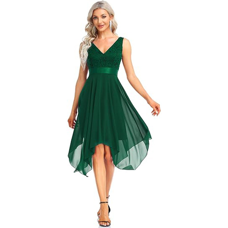 Women’s Lace Chiffon Cocktail Ball Gown - Style4 / US Size 2