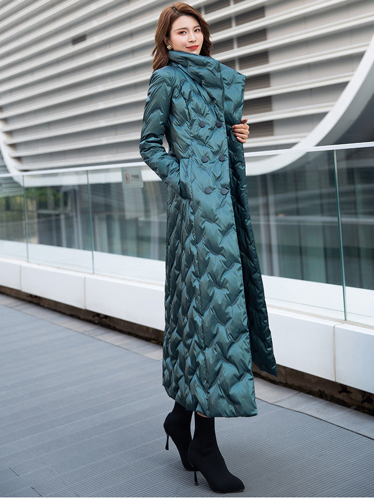 Women’s long down jacket