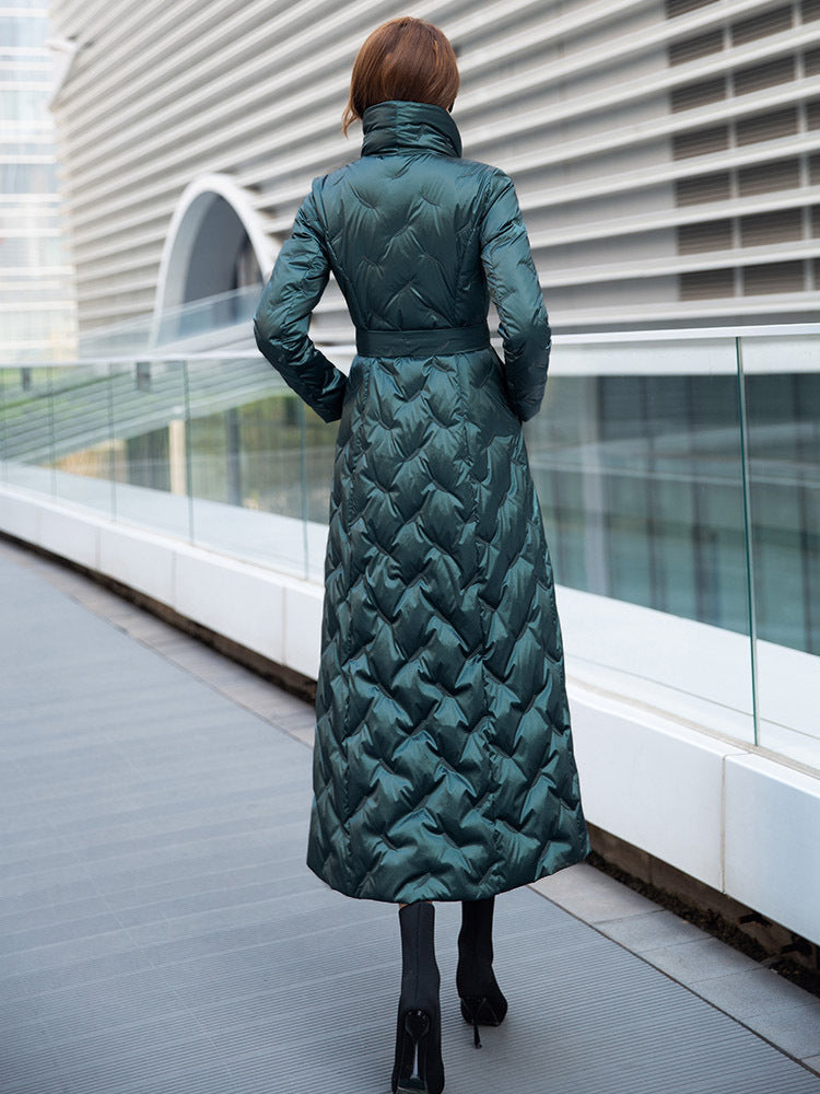 Women’s long down jacket