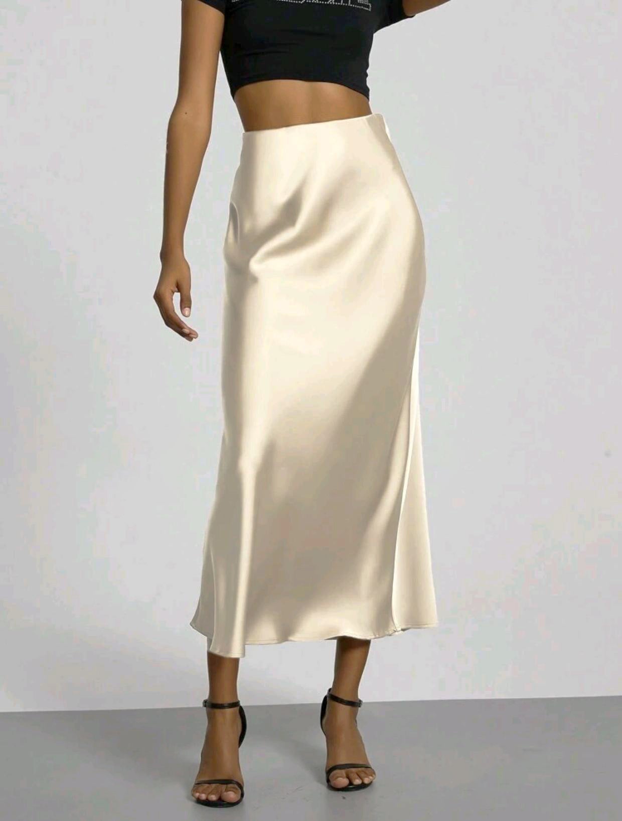 Women’s Slim Fit Sheath Dress - Cream Color / S
