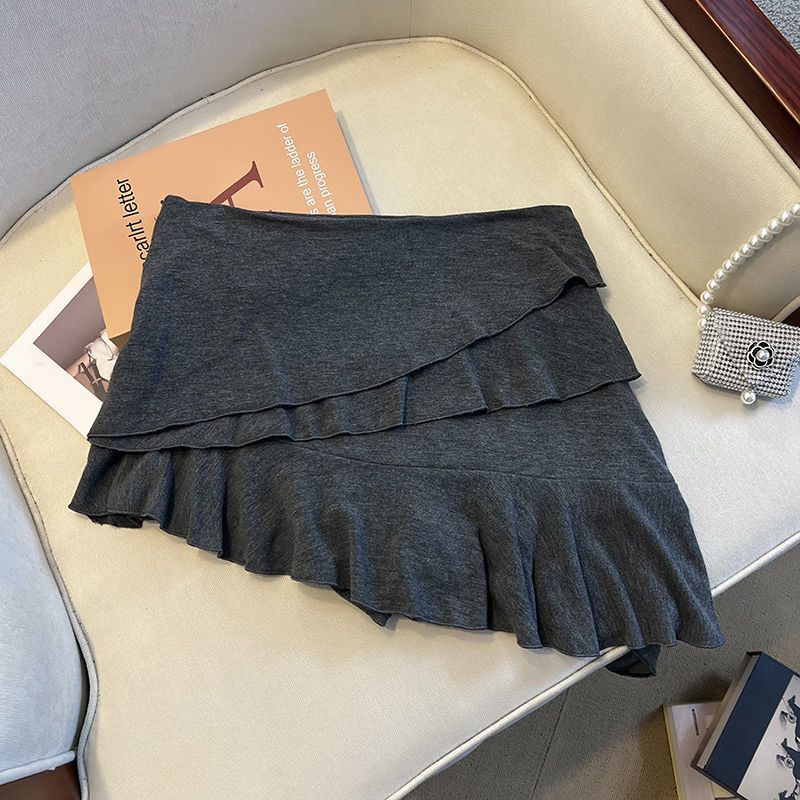 Women’s Versatile Design Irregular Ribbon Skirt