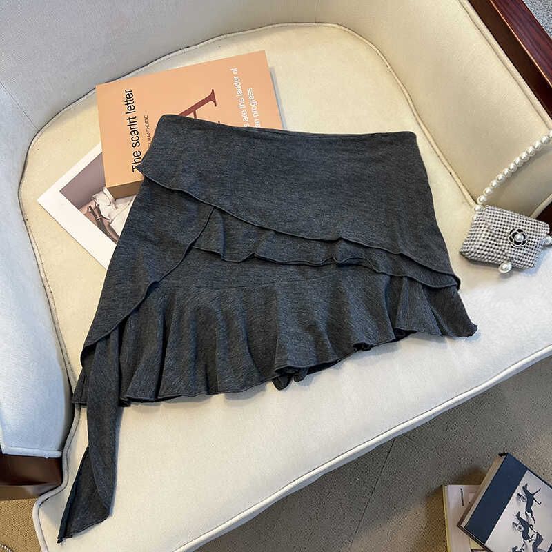 Women’s Versatile Design Irregular Ribbon Skirt