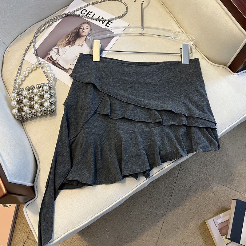 Women’s Versatile Design Irregular Ribbon Skirt