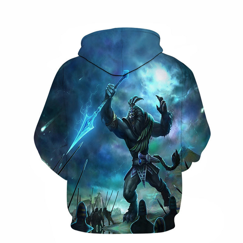 Customized 3D Digital Printing Couple Outfit Sweater LargeSize Baseball Uniform Hoodie - 7