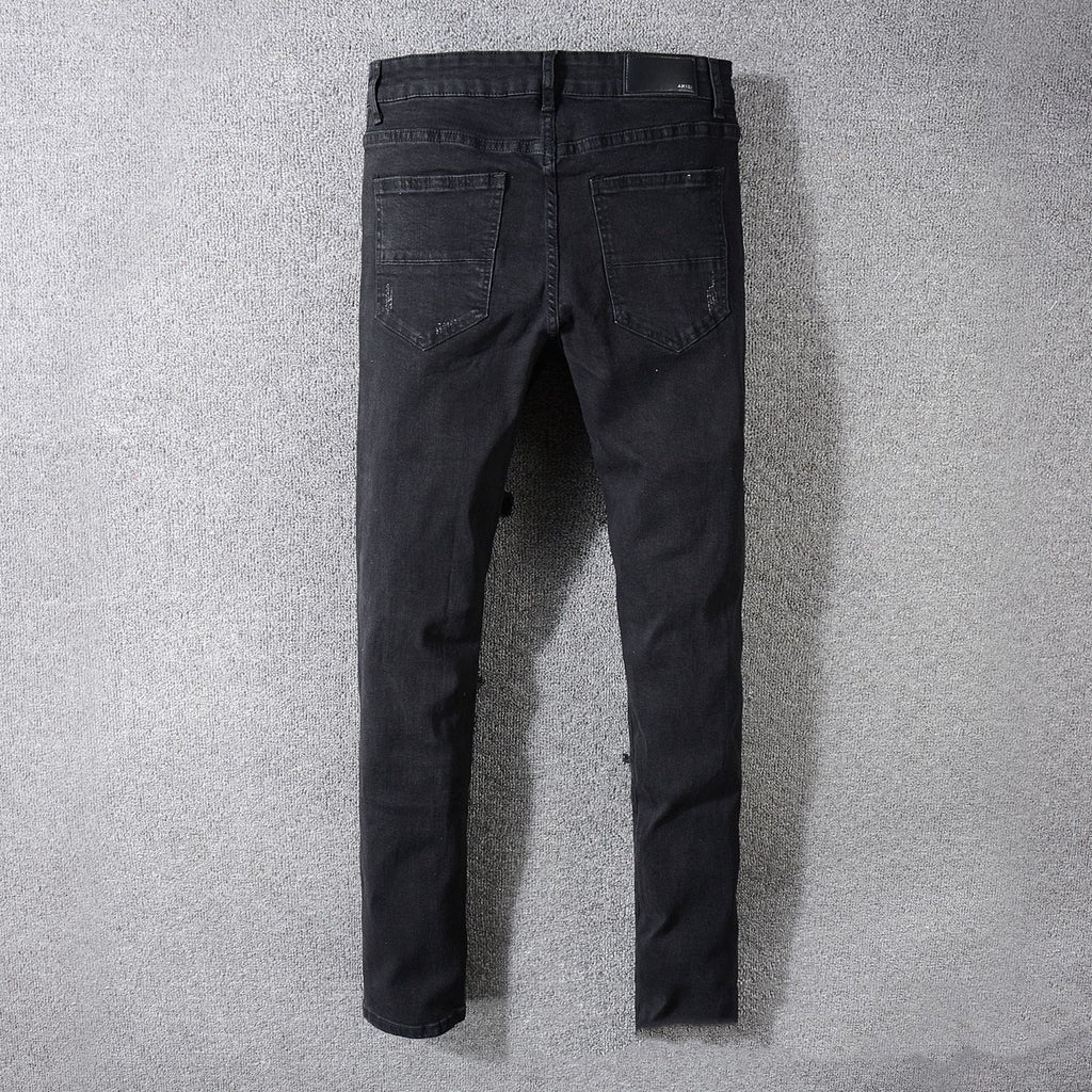 Youth slim pants - Black / 40