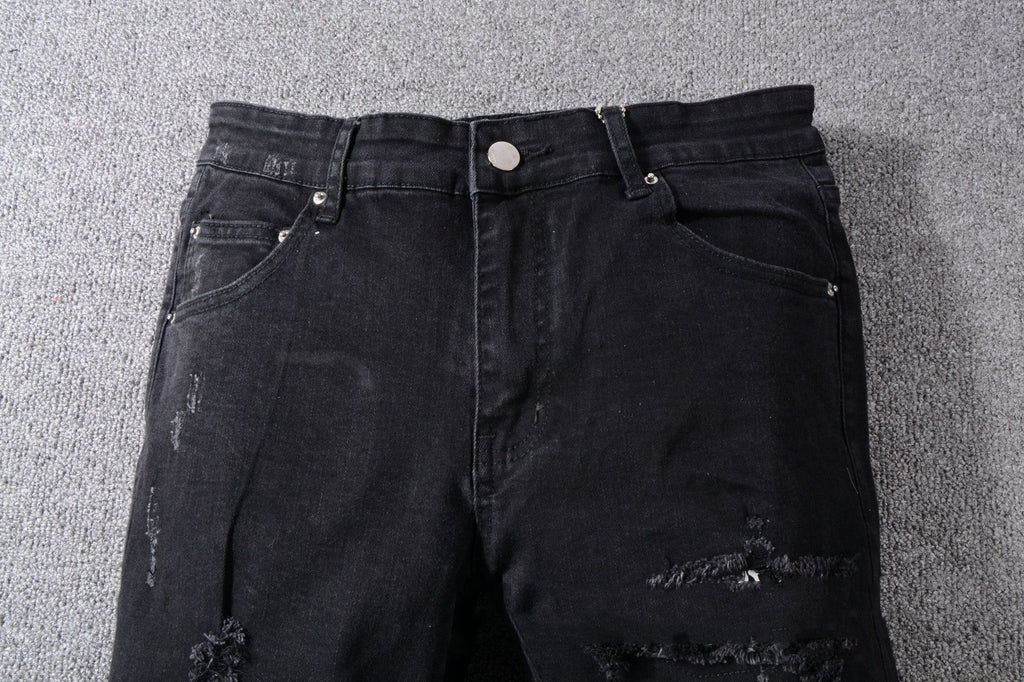Youth slim pants - Black / 40