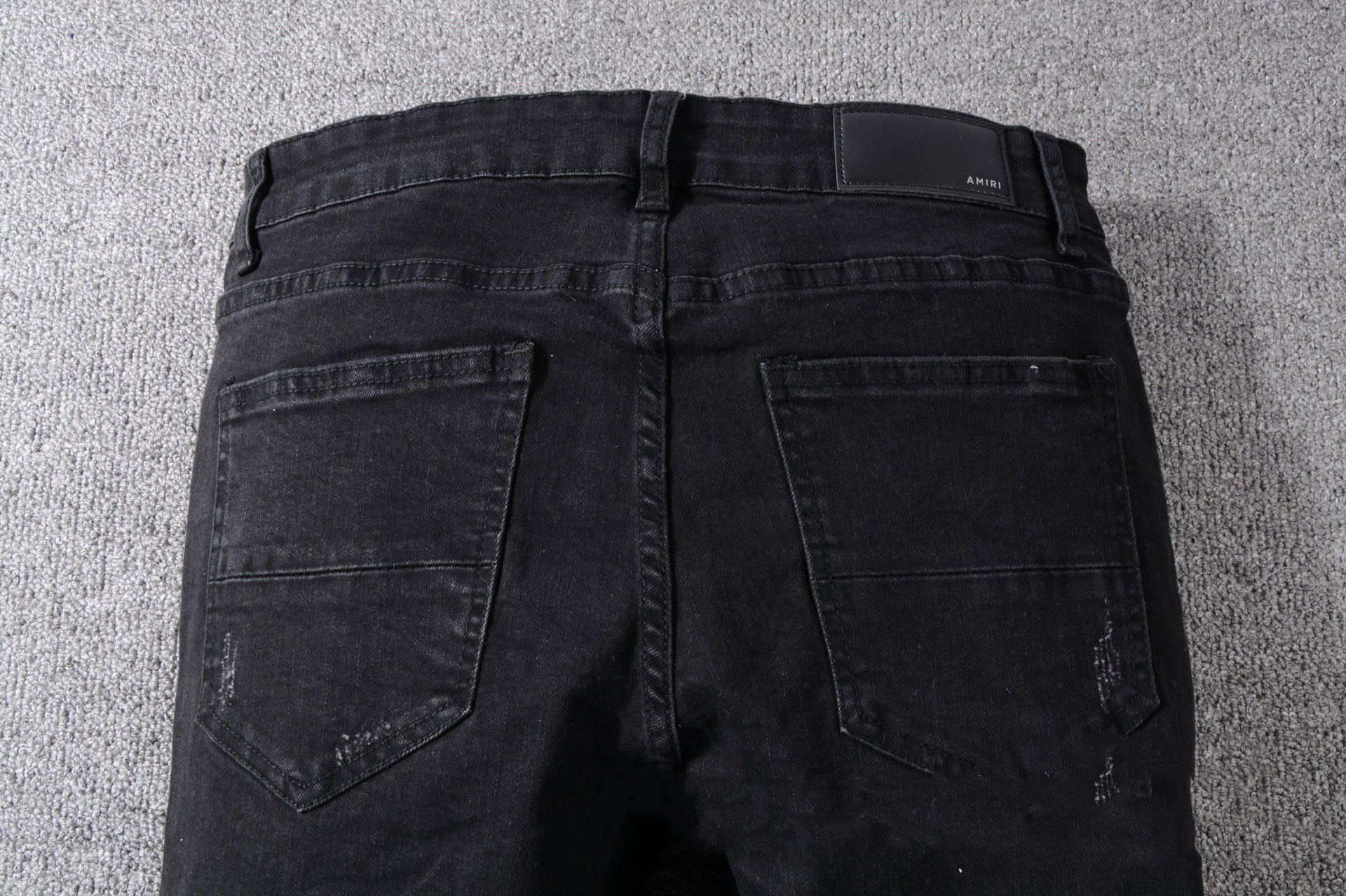 Youth slim pants - Black / 40