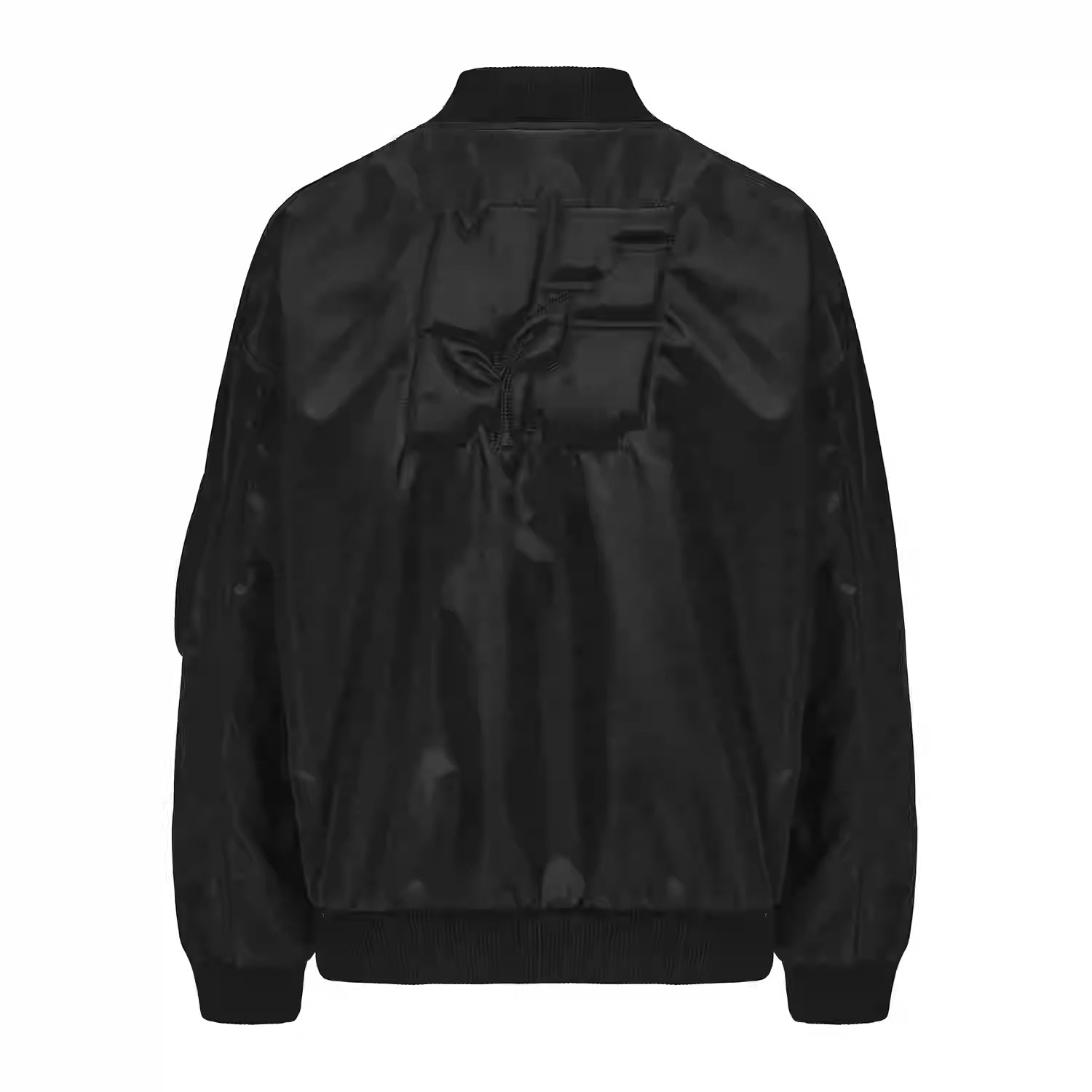 American Embroidered Stand Collar Jacket For Men And Women - Black / M
