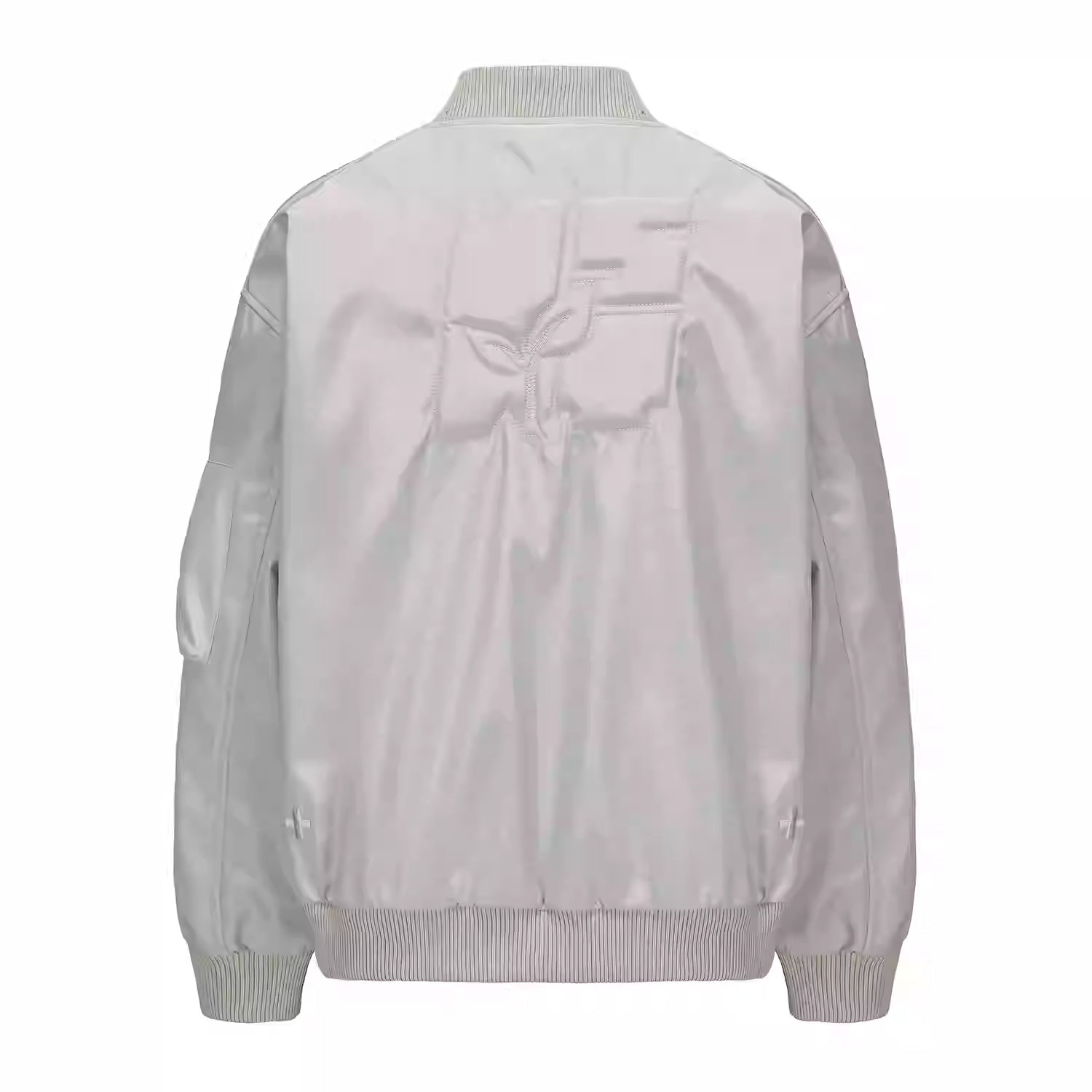 American Embroidered Stand Collar Jacket For Men And Women - Gray / M